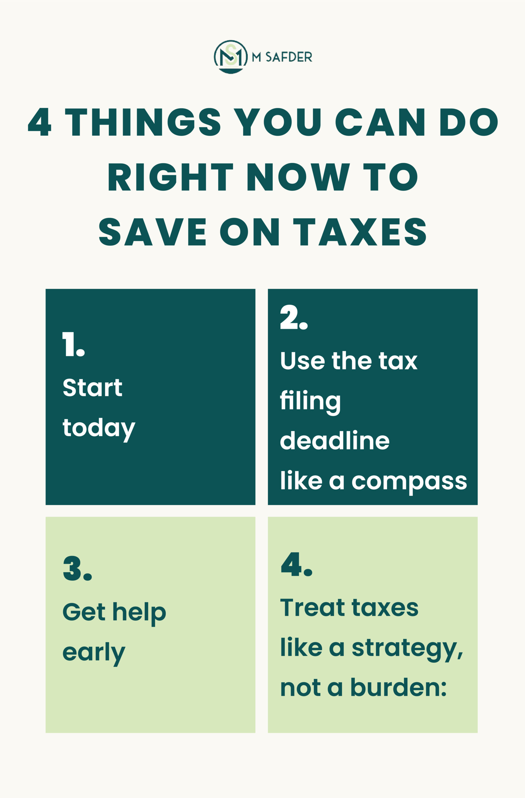 Tax Planning vs Last-Minute Filing
